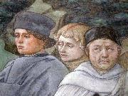 Fra Filippo Lippi Selfportait with pupils Sweden oil painting reproduction